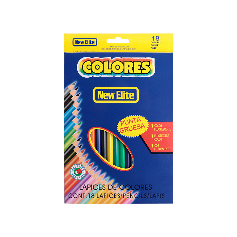 铅笔/彩色A1pq808-学生画画12/18/24色彩铅儿童初学者美术生手绘 - 图3