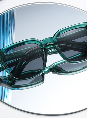 日本品质2025新款欧美时尚方框太阳镜男高级感防晒墨镜男shades