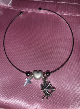 sweetbones高级感轻奢925纯银手镯可定制字母星座爱心串珠锆石