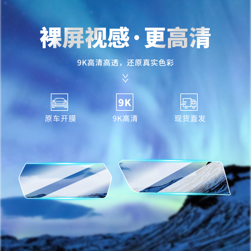 适用宝马1系2系3系4系5系7系8系6系GT中控导航仪表显示屏幕钢化膜 - 图0