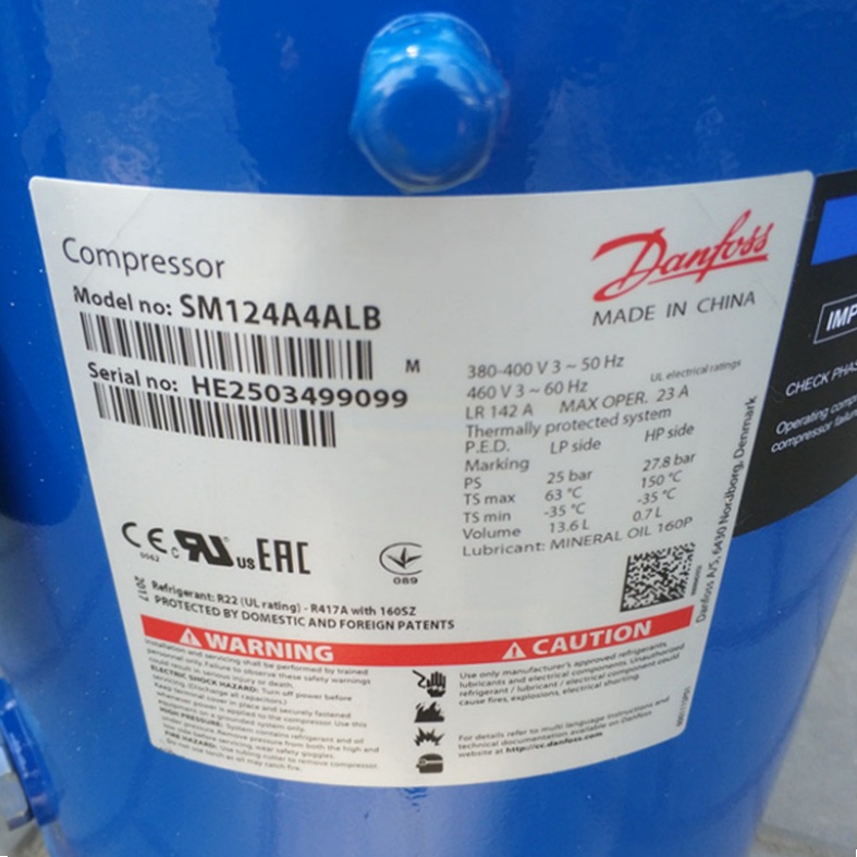 SM147A4ALB SM124A4ALB SM148T4VC SM161T4VC SM185S4CC压缩机 - 图0