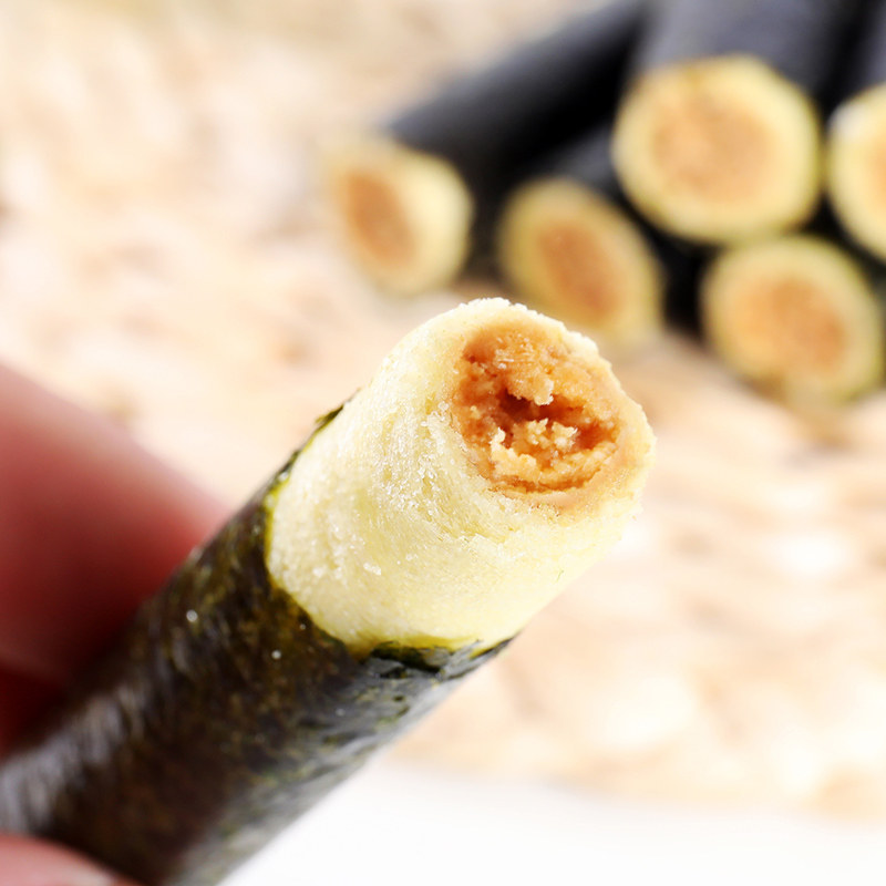 肉松100g夹心脆即食儿童孕妇海苔卷 酱婆婆海苔系列