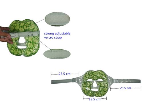 冰肿敷面膜美容面部冷敷p冰袋消水降温sa面罩保湿冷护肤过敏热敷-图0