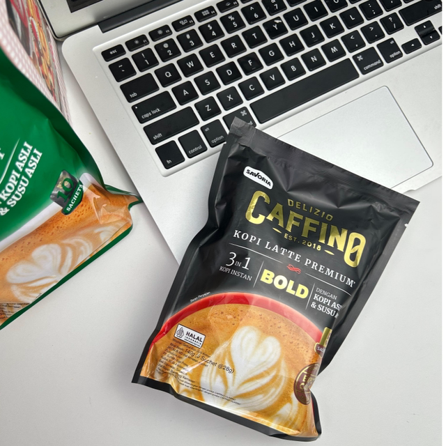 Indonesian imported instant coffee three-in-one coffee