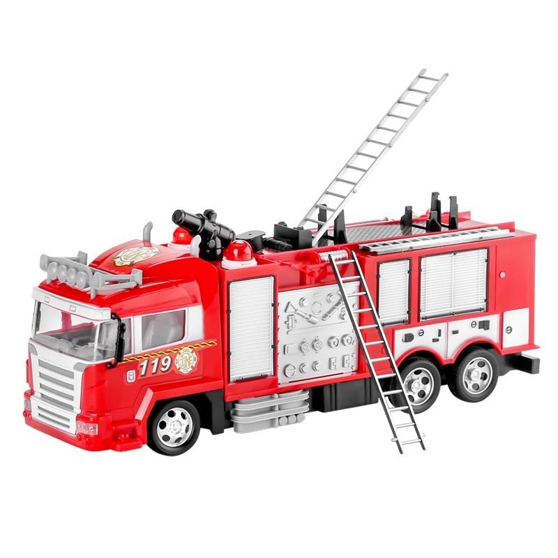 儿童大号消防车可喷水遥控车电动云梯车男孩小汽车可充电玩具益智,淘宝优惠券,粉丝福利购,淘宝优惠卷