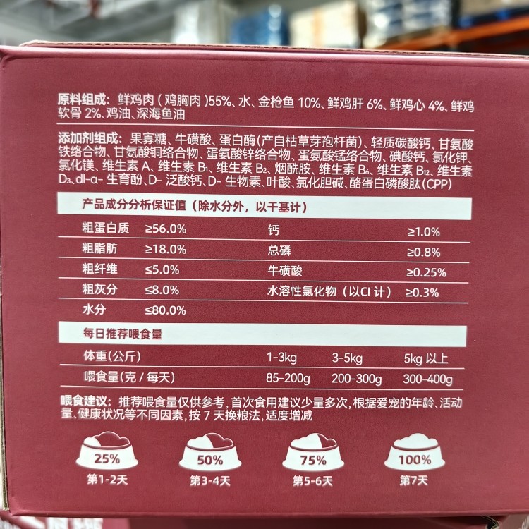 毛星球全价猫用生骨肉主食鸡肉金枪鱼宠物猫粮170g*12开市客代购,淘宝优惠券,粉丝福利购,淘宝优惠卷