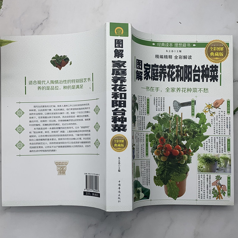 图解家庭养花和阳台种菜彩图版 居家花草大全室内养花 图解家庭养花和阳台种菜彩图版 居家花草大全室内养花