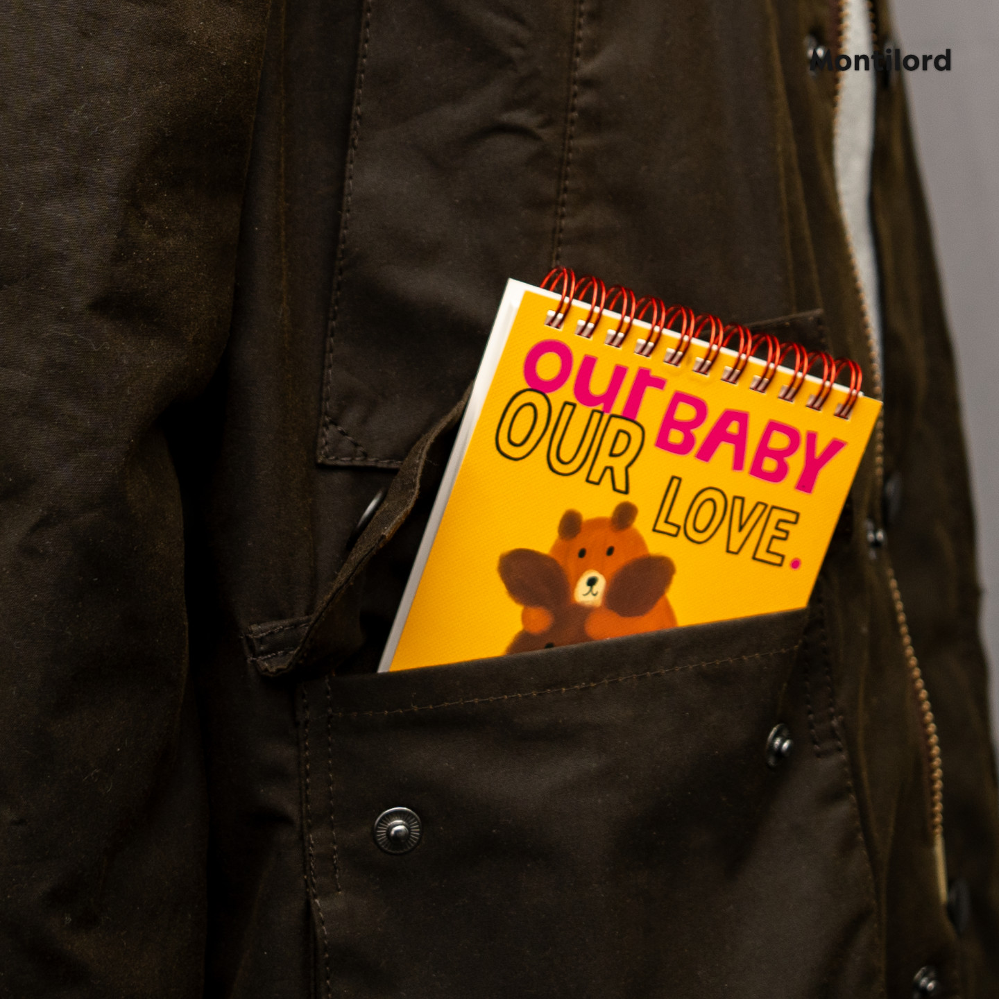 『Montilord』厚上翻线圈本A6喂养计划熊熊个性记录加厚护眼高效简约防水平摊顺滑笔记本好ins风实用口袋喂奶,淘宝优惠券,粉丝福利购,淘宝优惠卷