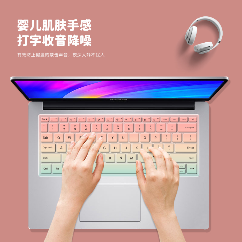 适用于2023款小米笔记本Pro16键盘膜ProX14寸电脑2024红米redmiG保护膜RedmiBookPro15全覆盖air13.3防尘罩 - 图3