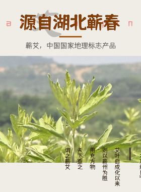 艾芙优品蕲春艾灸柱足三年纯蕲艾