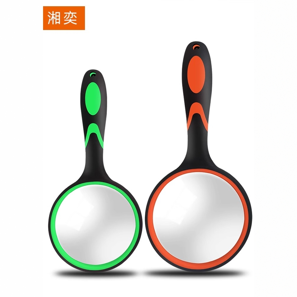 湘奕高清正品放大镜30玻璃镜面老人儿童用硅胶20倍手表耐摔坚固不伤眼高倍鉴定专用手持阅读维修扩大镜1000 - 图3