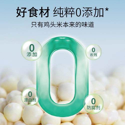 2026新鲜大颗粒苏州鸡头米500g现剥苏芡茨实顺丰官方包邮非干货 - 图2