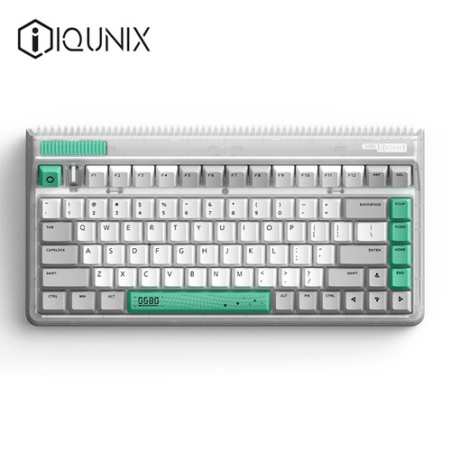 IQUNIX OG80虫洞三模无线蓝牙客制化机械键盘办公电竞游戏热插拔-图0