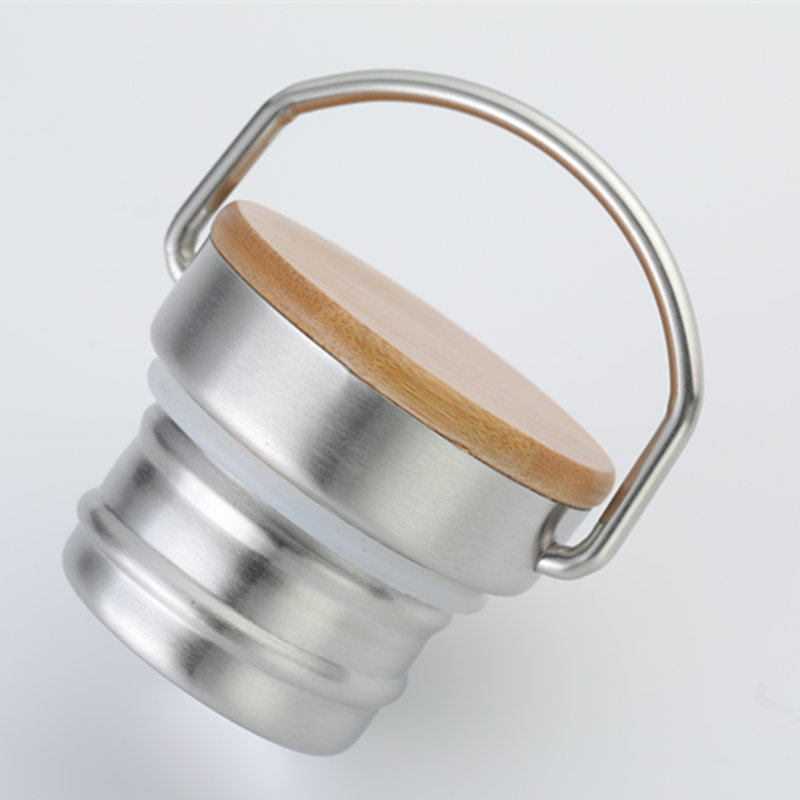 莱诺不锈钢杯盖全钢杯盖塑料盖环保竹盖 - 图1