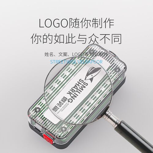 led肩灯夜间保安巡逻警示灯多功能夹式救援信号灯红蓝爆闪闪光灯 - 图2