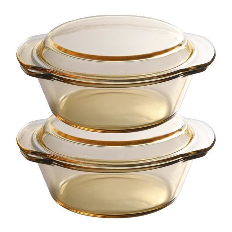 salad bowls glass bowl set dessert fruit storage bottles - 图0