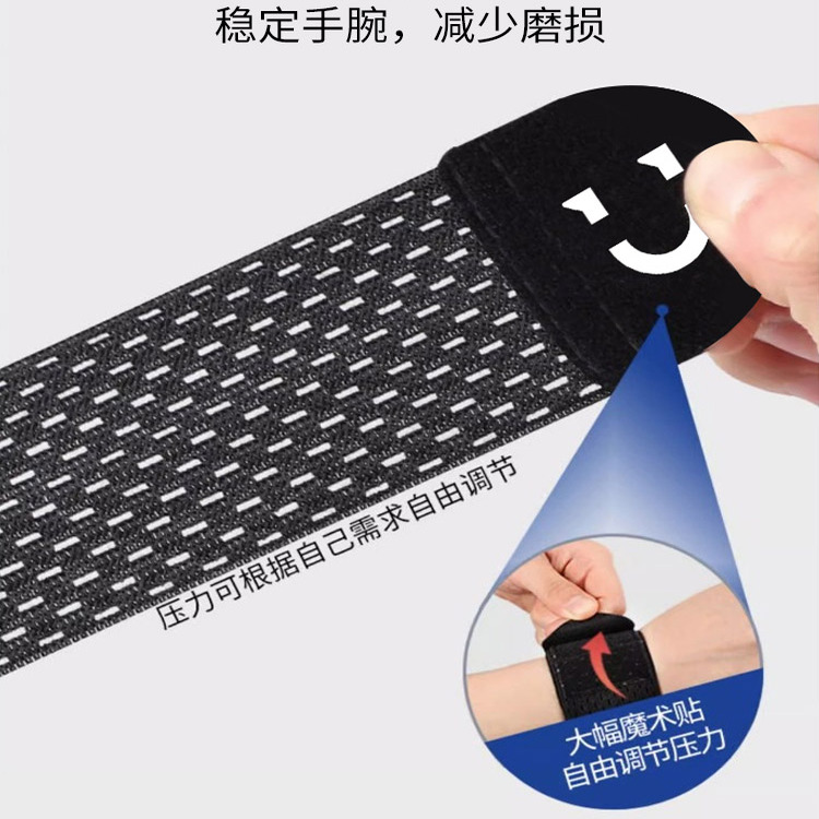 运动护腕手腕腱鞘炎关节扭伤男女款羽毛球专用运动腕带加压保护具 - 图1