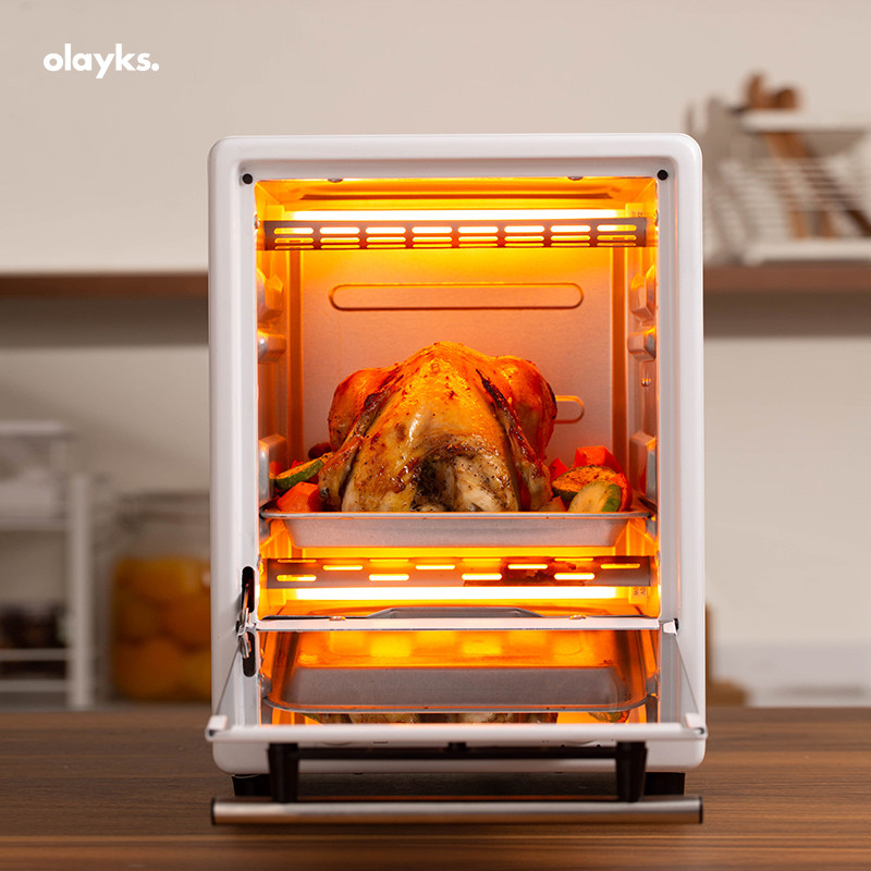 olayks出口日本原款家用小型电烤箱 olayks观道电烤箱