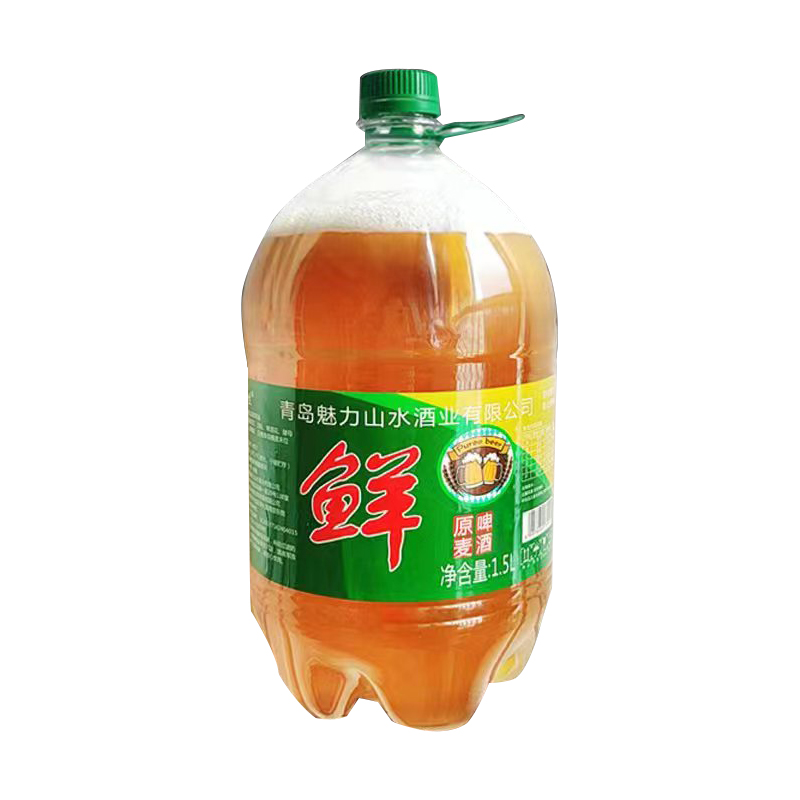 【麦芽发酵】原浆鲜啤1.5l大桶装