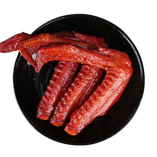 浙江宏达食品特产香辣鸭翅100g*2袋卤味鸭肉类休闲零食小吃 - 图2