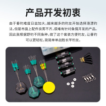 Scientific Fishing Slip Adrift Accessories Suit Road Slide Iso Fishing Slip Silver Carp Big Things Far Throw Cotton Thread Knots Cotton Fabric Beans