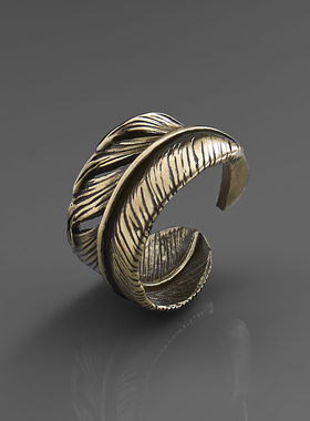 官方正品戒指SOLOFeatherRing