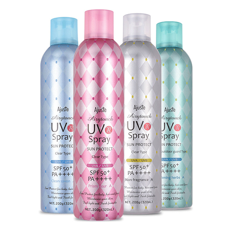 ajuste爱伽丝日本官方进口定妆隔离 Ajuste海外防晒喷雾