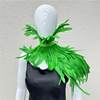Easter Costume Feather Scarf Fake Collar Skirt Bracelet Set Masquerade Costume Clothing Accessories