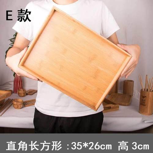 Hotel tray rectanular tray rectanular wooden wood rectan - 图3