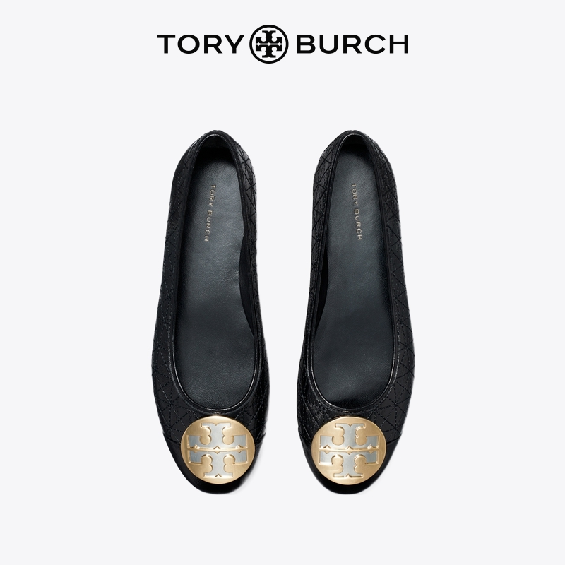 TORY BURCH 汤丽柏琦CLAIRE绗缝芭蕾舞鞋单鞋150824 - 图2