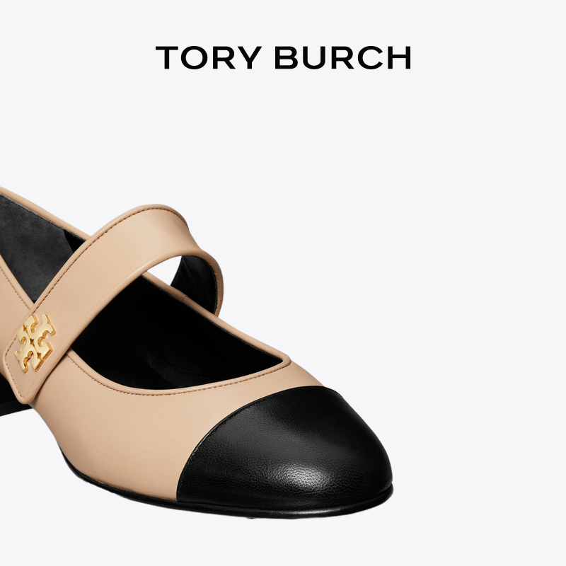 TORY BURCH 汤丽柏琦 玛丽珍拼色芭蕾舞鞋女鞋 161780,淘宝优惠券,粉丝福利购,淘宝优惠卷
