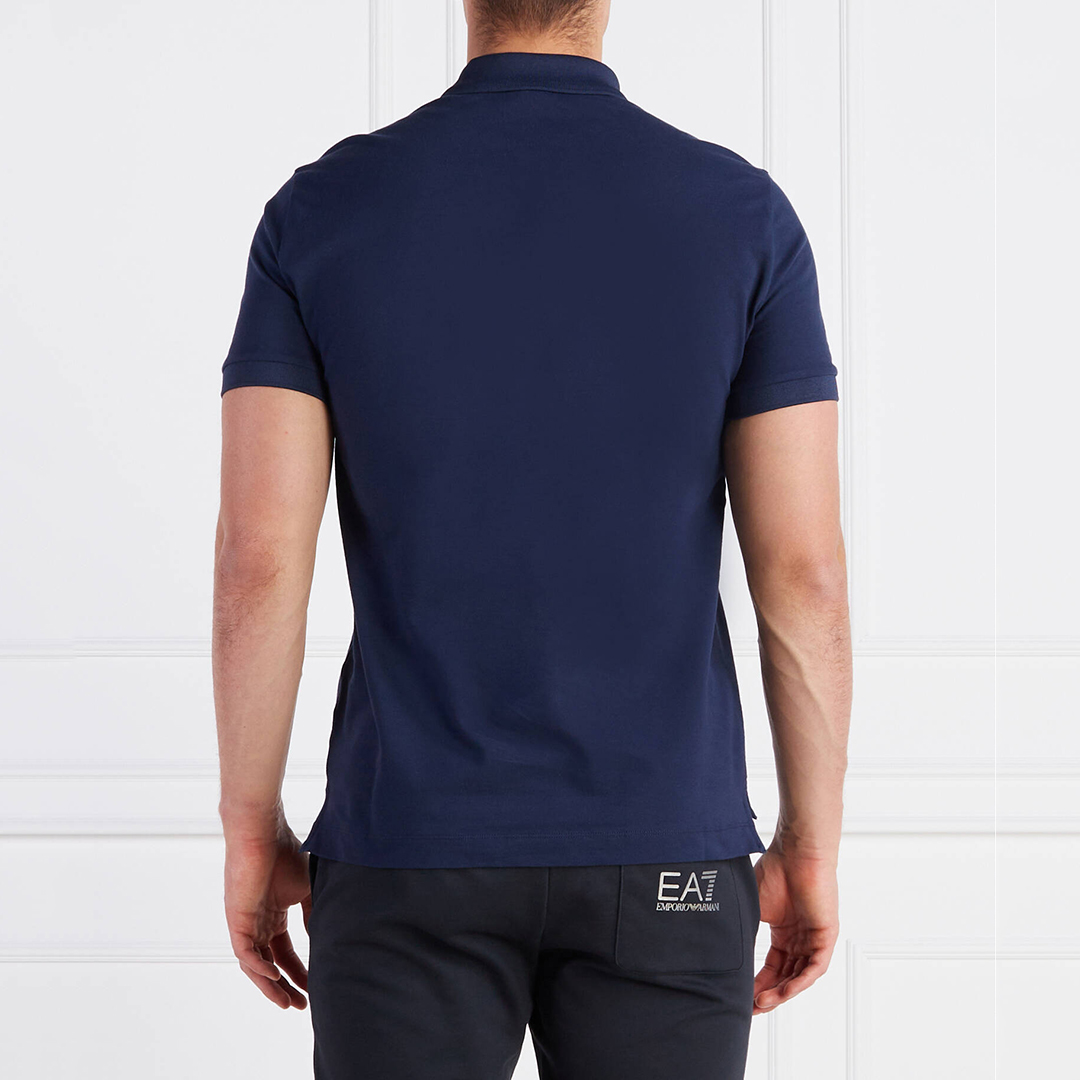 Armani/阿玛尼EA7 男士时尚休闲修身纯棉短袖POLO衫 6RPF24 PJ5SZ - 图3