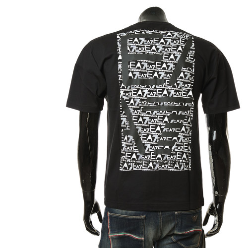 Armani/阿玛尼EA7 男士时尚短袖圆领T恤 3RPT54 PJ7CZ - 图1