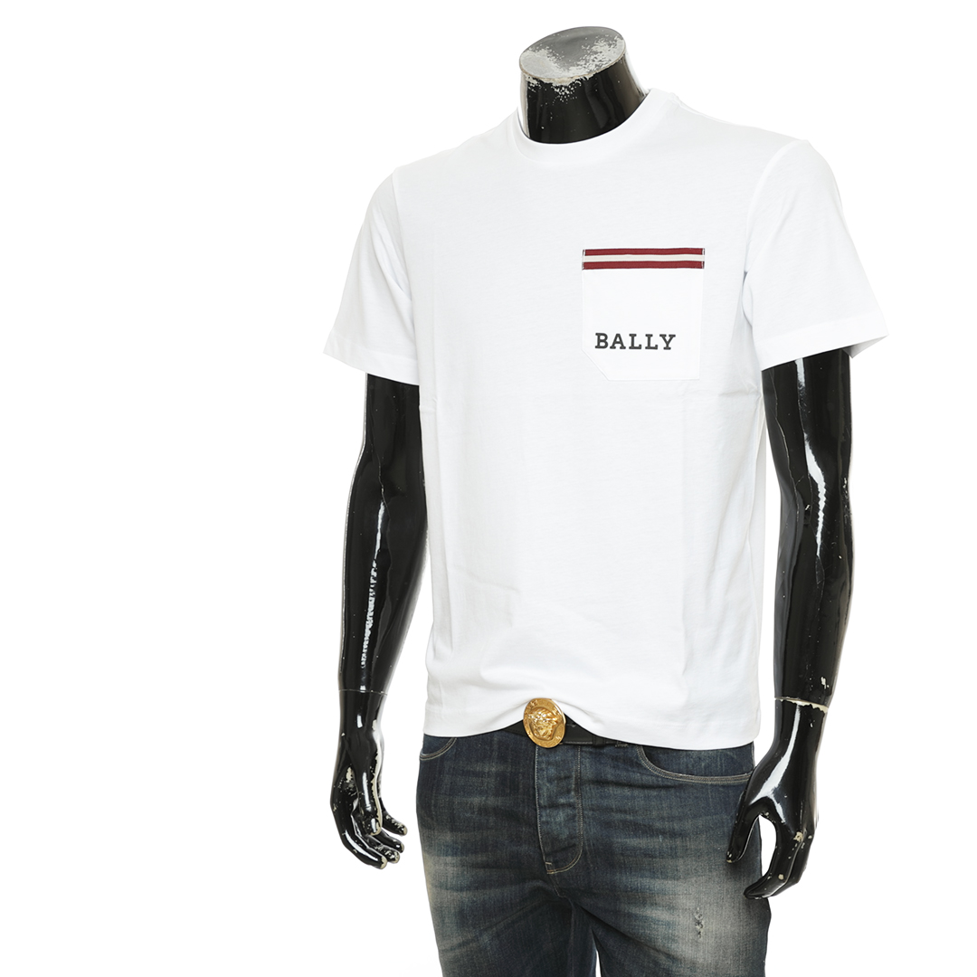 Bally/巴利海外直邮 男士时尚休闲圆领百搭短袖T恤 599112 00317 - 图0