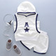 Fashionable casual style small boy sleeveless vest
