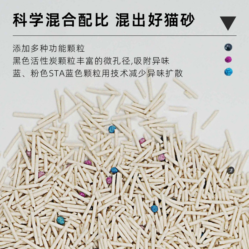 【煤球球mua】蓝梦经典小橙袋豆腐猫砂除臭可冲厕真空装低尘吸水 - 图1