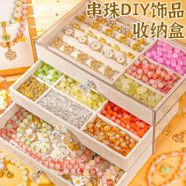 Child Bracelet String Beads Handmade Diy Material Girls Birthday Gift Toy Jewelry Gift Box Girl Girl Girl