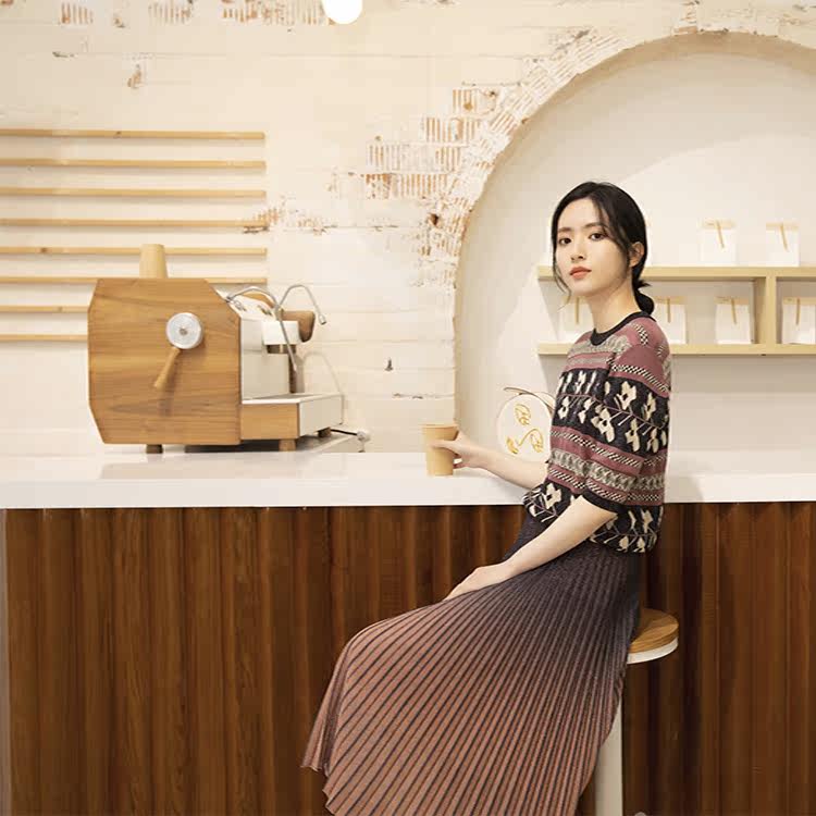 【商场同款】biselena21春时髦半裙 贝茜妮服饰半身裙