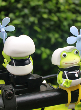 车载风车青蛙鸡你太美自行车手办恶搞ikun小黑子啊坤小公仔打篮球