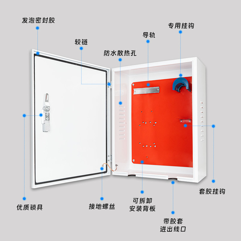 ZEEKR极氪001007009配电箱新能源充电桩保护箱专用立柱户外防护箱