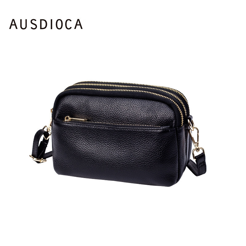 澳迪佳斜挎包多层分格2025新款斜挎包单肩百搭小方包真皮气质女包,淘宝优惠券,粉丝福利购,淘宝优惠卷