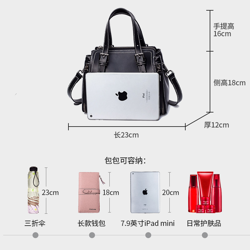 澳迪佳真皮女2021新款潮小手挽包 澳迪佳女士包袋