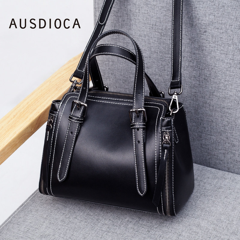 澳迪佳真皮女2021新款潮小手挽包 澳迪佳女士包袋