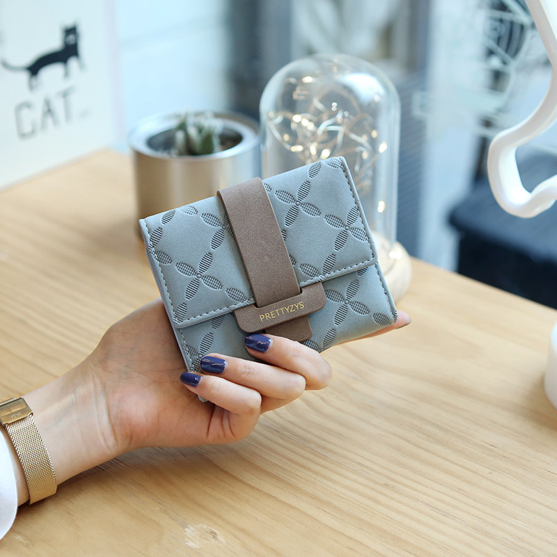 凡元素2020新款韩版女短款学生钱包 凡元素钱包