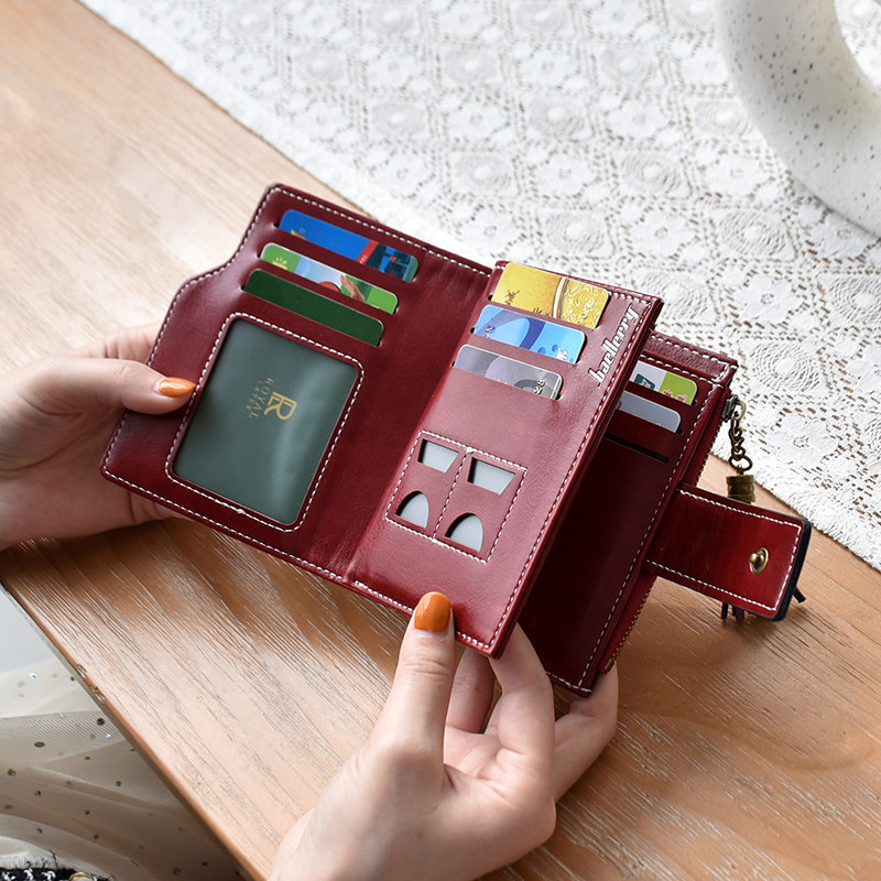 凡元素新款女短款pu皮学生小零钱包 凡元素钱包