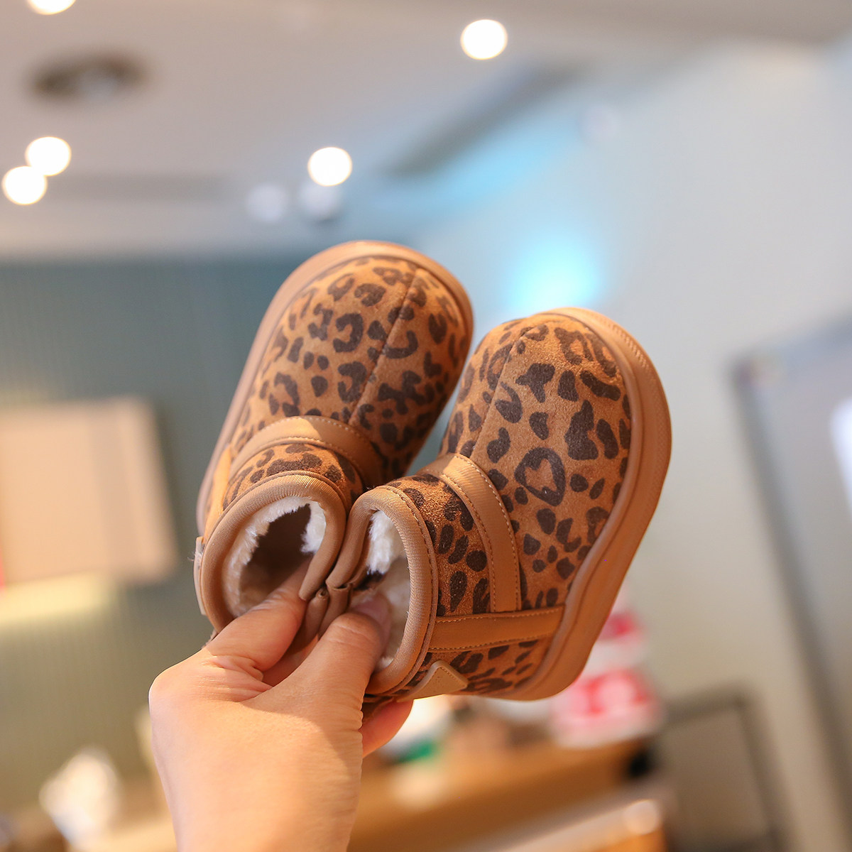 小步点儿童雪地靴冬季加绒加厚男宝宝鞋子软底防滑女童棉鞋婴儿鞋,淘宝优惠券,粉丝福利购,淘宝优惠卷