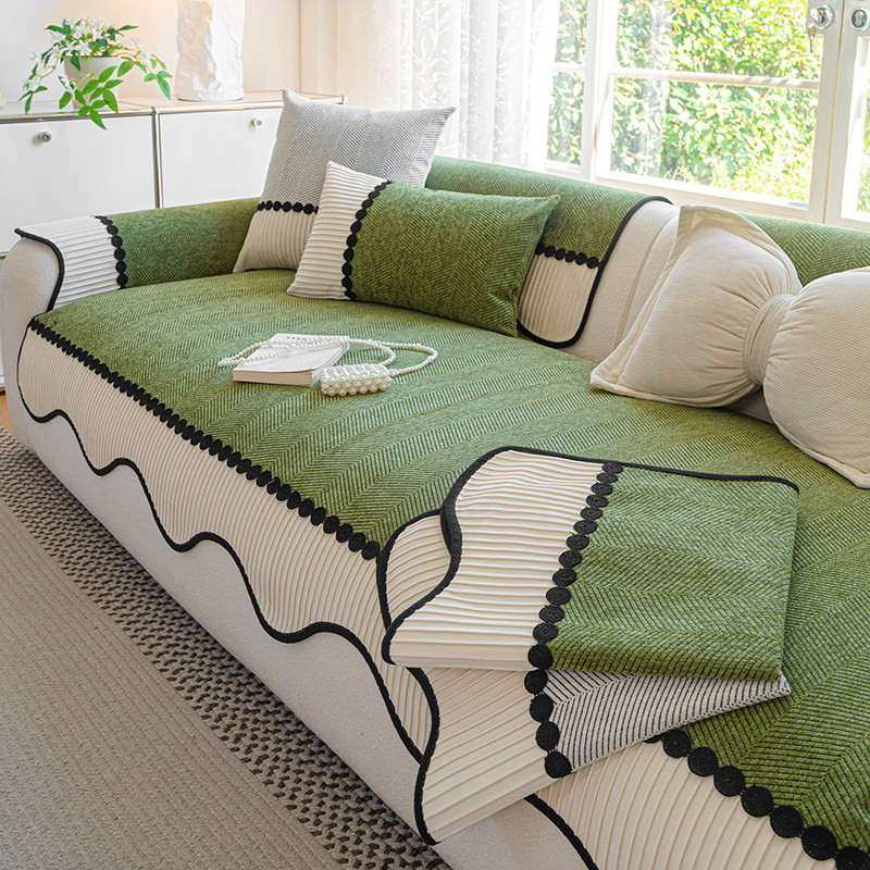 2026新款高级感异形雪尼尔沙发垫四季通用直排皮沙发坐垫防滑盖布,淘宝优惠券,粉丝福利购,淘宝优惠卷