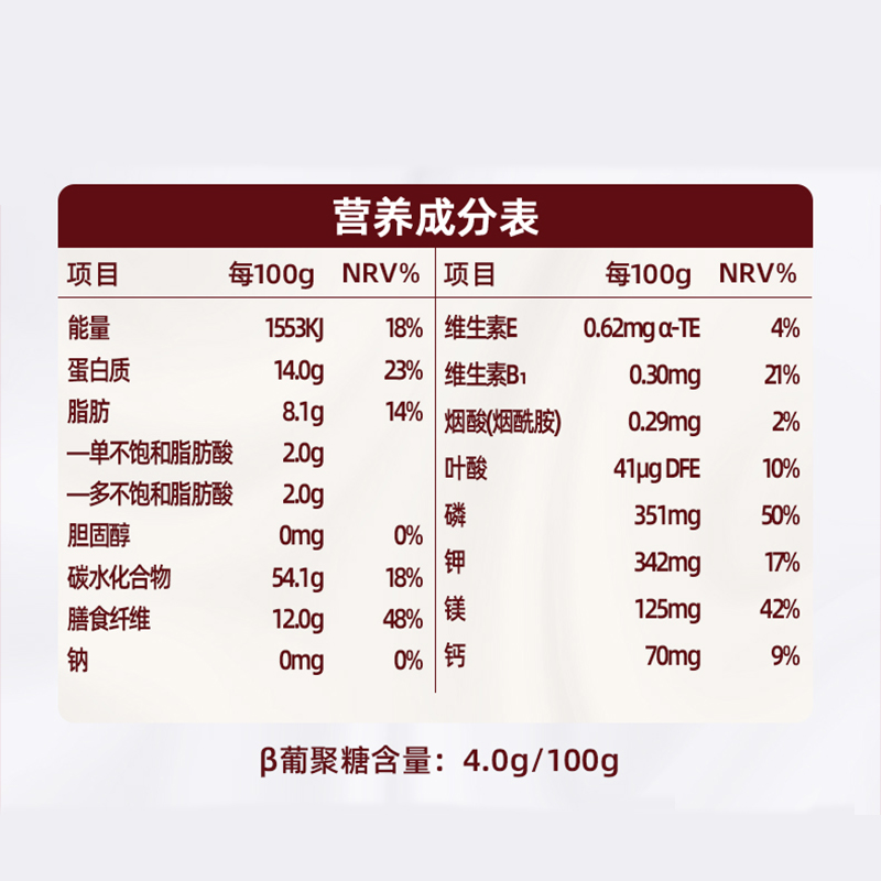 【节日送礼】阴山优麦纯燕麦即食冲饮营养麦片访友送礼健康礼盒