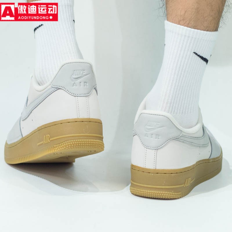 Nike耐克男鞋Air Force 1 空军一号低帮耐磨运动板鞋潮FD3365-001 - 图1