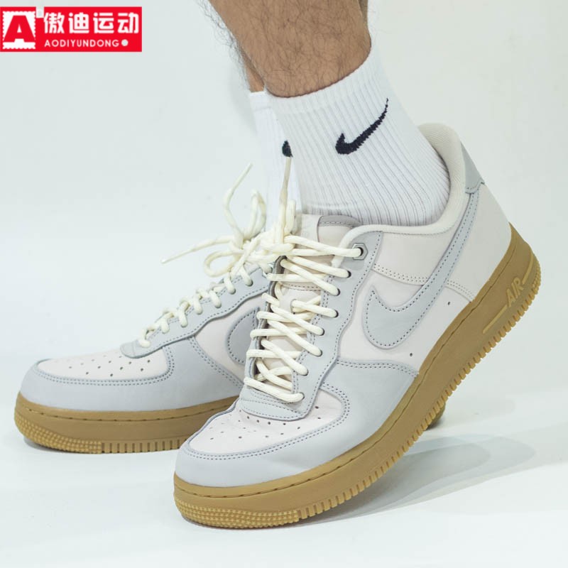 Nike耐克男鞋Air Force 1 空军一号低帮耐磨运动板鞋潮FD3365-001 - 图0